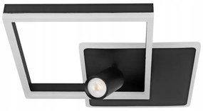 Plafoniera LED/38W/230V + 1xGU10/30W nero