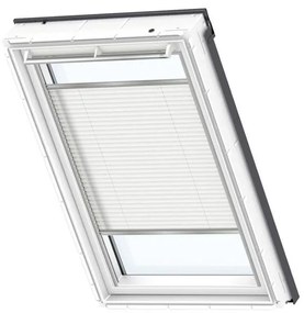 Tenda plissettata per finestra da tetto filtrante VELUX FHL FK06 1016S L 66 x H 118 cm bianco