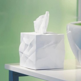 Scatola per fazzoletti Wipy Cube Bianco - Essey