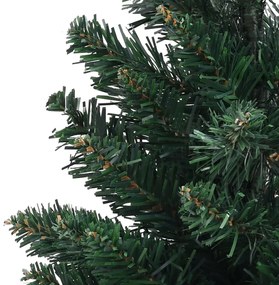 Albero di Natale Artificiale con Supporto Verde 60 cm PVC