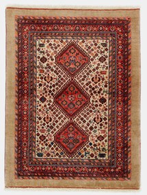 Gashghai Tappeto persiano 110x140 (Iran) Annodato A Mano