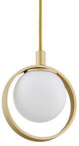 Argon 8257 - Lampadario a cavo SATURNIA 1xG9/6W/230V dorato