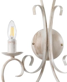 ONLI - Applique POMPEI 2xE14/6W/230V color crema