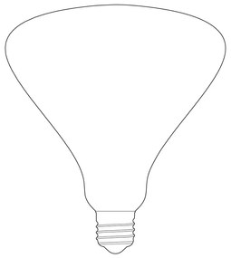 Lampadina LED calda dimmerabile E27, 6 W Noma - tala