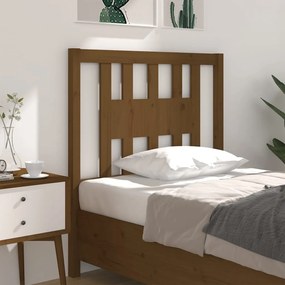 Testiera Ambra 96x4x100 Cm İn Legno Massello Di Pino /