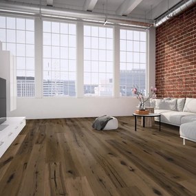 Parquet multistrato Scala XL in marrone laccato natura sp. 13/3 mm 3.60 m²