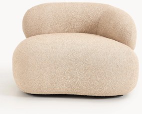 Poltrona lounge in bouclé Alba
