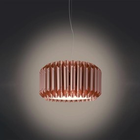 Sospensione Moderna Louise Polilux ® Rame E Metallo Cromo 1 Luce E27