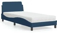 Letto con Materasso Blu 90x190 cm in Tessuto 3208310