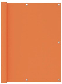 Paravento Balcone Arancione 120x400 Cm İn Tessuto Oxford /