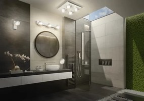 Osram -LED Applique da bagno ORBIS FLAME 2xLED/5,5W/230V IP44 bianca