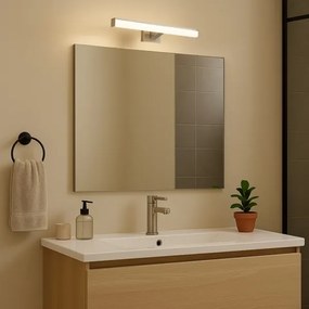 Rabalux 75048 - Illuminazione a LED per specchio da bagno OLIRO LED/6W/230V IP44 40 cm cromato
