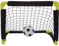 Porta calcio pieghevole con palla