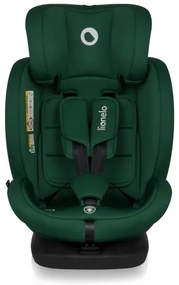Lionelo - Seggiolino auto con base girevole BASTIAAN i-Size 40-150 cm Verde Foresta