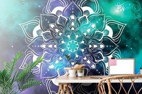 Carta da parati – Mandala moderno con motivo orientale