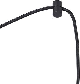 Lampada a sospensione moderna oro con spina incl. Lampadina LED dimmerabile - Cavalux