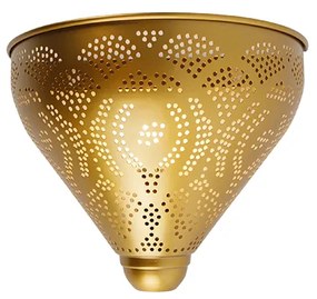 Lampada da parete orientale oro - Zayn