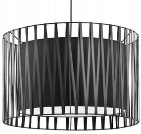 Lampadario a sospensione con filo HARMONY BLACK 3xE27/60W/230V