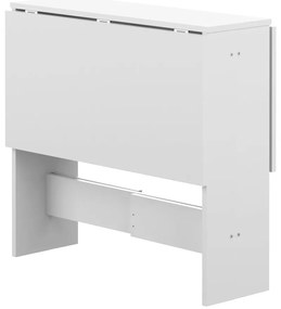 Tavolo da pranzo pieghevole con piano bianco 76x28 cm Papillon - TemaHome