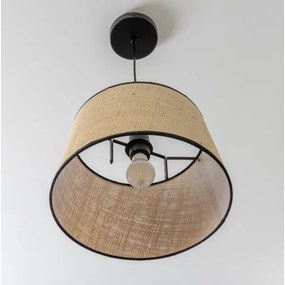 Brilagi - Lampadario LED a sospensione con cavo CERIA 1xE27/40W/230V Ø 35 cm beige