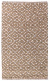 Tappeto lavabile beige 50x80 cm Lazaro - douceur d'intérieur