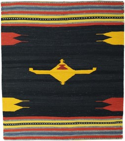 Kilim Tappeto 120x130 (Iran) Tessuto A Mano