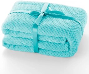 Copriletto in microfibra turchese, 200 x 150 cm Henry - DecoKing