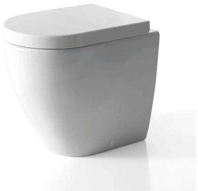 Wc Da Terra Ceramica Cielo Bianco Lucido "Mini-Smile 48"