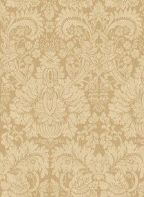 GP & J Baker Carta da parati Queen's Damask - Parchment