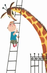 Panorama-Tapete Giant Giraffe KEK – 1.425m Breite