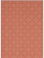 Zoffany Carta da parati Floral Tracery - Deep Salmon