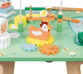 Tavolo attività - La bella prateria - legno