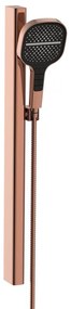 Doccetta con flessibile doccia e barra di scorrimento AQUASANIT Atlas rame in inox ottone 3 getti