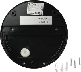 Applique a LED da esterno LED/3W/230V 4000K IP65 nero