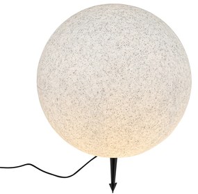Lampada da esterno moderna grigia 56 cm IP65 - Nura