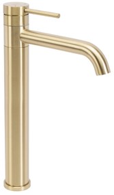 Rubinetto da bagno Rea LUNGIS Brush Gold Super High