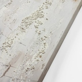 Quadro con elementi dipinti a mano 100x70 cm Amelia - Styler
