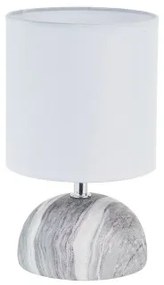 Lampada da tavolo Versa Nero Ceramica 14 x 23,5 x 14 cm