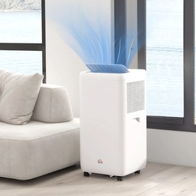 Condizionatore Portatile 1250W 35,5x35x70 cm con 5 Modalità e Timer 24h Bianco...