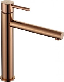 Mexen Elba rubinetto lavabo alto, oro rosa - 74110-60
