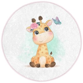 Tappeto bianco per bambini ø 100 cm Comfort - Mila Home