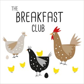 Tovaglioli di carta Breakfast Club, set da 40