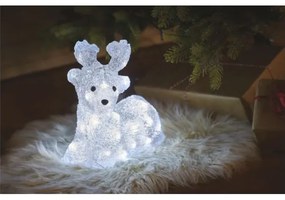 LED Decorazione natalizia da esterno 40xLED/2,1W/230V IP44 cervo