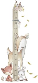 Metro adesivo per bambini - Animali della foresta | Inspio