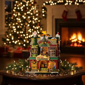 Fabbrica imbottigliamento Lemax decorazione Natale