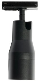 Faretto moderno nero per sistema binario monofase - Iconic Kohua