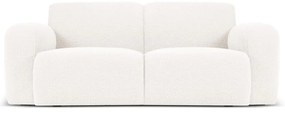 Divano bouclé bianco 170 cm Molino - Micadoni Home