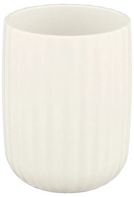 Bicchierino per spazzolino bianco crema Agropoli - Wenko