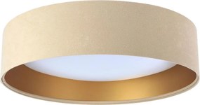 Plafoniera LED GALAXY LED/24W/230V beige/oro
