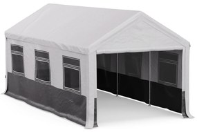 blumfeldt Party Haven - Tenda, 598x296x280 cm, tessuto resistente alle intemperie, struttura in acciaio, facile montaggio, con pareti laterali